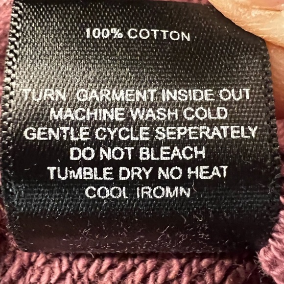 WELL KNOWN STUDIOS MEN’S MAUVE COLORED HOODIE SIZE SMALL PULLOVER STREETWEAR - Picture 4 of 9